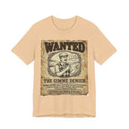 Wanted: The Gimme Denier Golf T-Shirt | Crimes Against Golf | Wild Green Golf