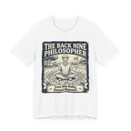 The Back Nine Philosopher Golf T-Shirt | Lost His Balls. Found Himself. | Wild Green Golf