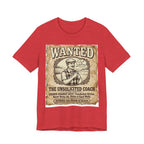 Wanted: The Unsolicited Coach Golf T-Shirt | Crimes Against Golf | Wild Green Golf