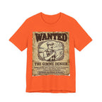 Wanted: The Gimme Denier Golf T-Shirt | Crimes Against Golf | Wild Green Golf