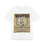 Wanted: The Gimme Denier Golf T-Shirt | Crimes Against Golf | Wild Green Golf
