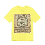 Wanted: The Unsolicited Coach Golf T-Shirt | Crimes Against Golf | Wild Green Golf
