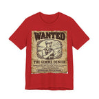 Wanted: The Gimme Denier Golf T-Shirt | Crimes Against Golf | Wild Green Golf